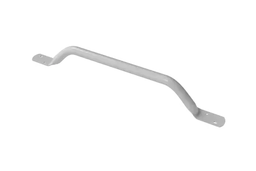 Click Here To Enlarge This Photo Of FESB-24/WH Fitzroy of London Flat Ended Grab Rail (Mild Steel) Overall Length 610mm - White (RAL 9016)
