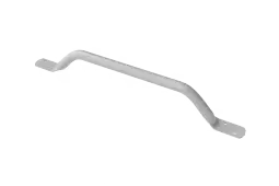FESB-24/WH Fitzroy of London Flat Ended Grab Rail (Mild Steel) Overall Length 610mm - White (RAL 9016)