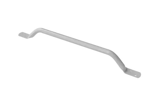 Click Here To Enlarge This Photo Of FESB-28/WH Fitzroy of London Flat Ended Grab Rail (Mild Steel) Overall Length 710mm - White (RAL 9016)
