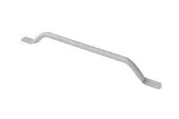 FESB-28/WH Fitzroy of London Flat Ended Grab Rail (Mild Steel) Overall Length 710mm - White (RAL 9016)