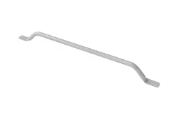 FESB-36/WH Fitzroy of London Flat Ended Grab Rail (Mild Steel) Overall Length 915mm - White (RAL 9016)