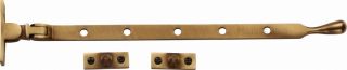 V992 12-AT Heritage Brass Casement Window Stay Ball Design 12" Antique Brass Finish
