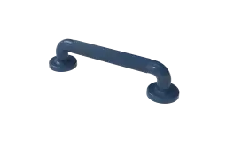 PFGB-12/DB Fitzroy of London 300mm x 36mm (dia) Plastic Fluted Grab Rail with Concealed Fixings - Dark Blue (RAL 5011)