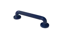 PFGB-12/EB Fitzroy of London 300mm x 36mm (dia) Plastic Fluted Grab Rail with Concealed Fixings - Electric Blue (RAL 5002)