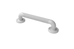 PFGB-12/WH Fitzroy of London 300mm x 36mm (dia) Plastic Fluted Grab Rail with Concealed Fixings - White (RAL 9016)
