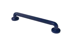 PFGB-18/EB Fitzroy of London 450mm x 36mm (dia) Plastic Fluted Grab Rail with Concealed Fixings - Electric Blue (RAL 5002)