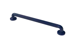 PFGB-24/EB Fitzroy of London 600mm x 36mm (dia) Plastic Fluted Grab Rail with Concealed Fixings - Electric Blue (RAL 5002)