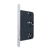 AR912-R-80-SSS Hoppe Arrone DIN Mortice Deadlock Case Radius Forend (80mm Backset) - Satin Stainless Steel (50001723)