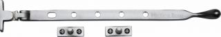 V992 12-SC Heritage Brass Casement Window Stay Ball Design 12" Satin Chrome Finish
