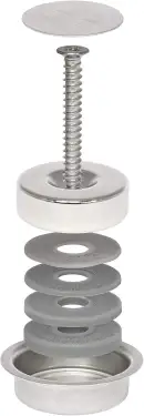 Click Here To Enlarge This Photo Of PLS24PRO Precision Heavy Duty Concealed Magnetic Catch 24mm