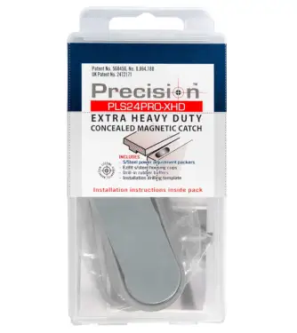 Click Here To Enlarge This Photo Of PLS24PRO-XHD Precision Extra Heavy Duty Concealed Magnetic Catch