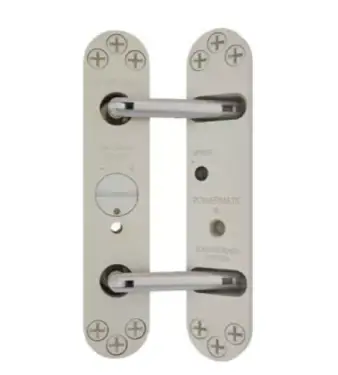 Click Here To Enlarge This Photo Of R100-SN PERKO Powermatic Satin Nickel Concealed Hydraulic Door Closer (80kg)
