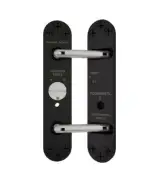 R100-MBC PERKO Powermatic Matt Black Concealed Hydraulic Door Closer (80kg)