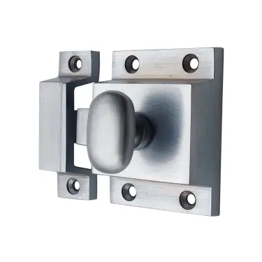 Click Here To Enlarge This Photo Of SB2334SC - Spira Brass Cupboard Catch - Satin Chrome