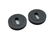 SB3105GG - Spira Brass Standard Key Escutcheon S- Gun Metal Grey