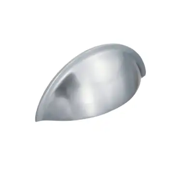 Click Here To Enlarge This Photo Of SB2308SC - Spira Brass Slim Cup Handle 85mm - Satin Chrome