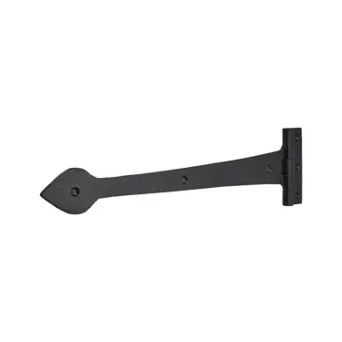 Click Here To Enlarge This Photo Of BR420012 - Spira Brass 12" Tudor Tee Hinges - Black Antique