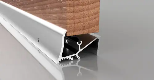 Click Here To Enlarge This Photo Of Stormguard Superseal Rubber Threshold Door Sill 914mm Aluminium (04CP0110914A)