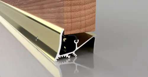 Click Here To Enlarge This Photo Of Stormguard Superseal Rubber Threshold Door Sill 914mm Gold (04CP0110914G)