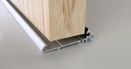 Click Here To Enlarge This Photo Of Stormguard Slimline Wide (54mm Thick Doors) Outward Opening Threshold 914mm Aluminium (04SR2950914MS)