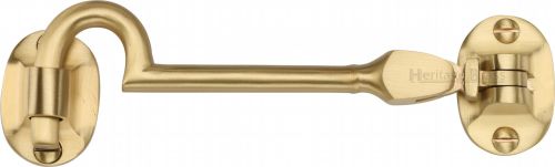 Click Here To Enlarge This Photo Of C1530 4-SB Heritage Brass Cabin Hook 4" Satin Brass Finish
