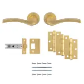 UDP008SB/INTB - Carlisle Brass 'Sines' Ultimate Door Pack - Satin Brass