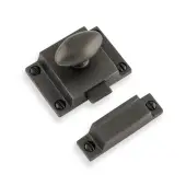 AW730DBZPVD - Alexander & Wilks Solid Brass Cupboard Latch - Dark Bronze PVD