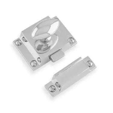 Click Here To Enlarge This Photo Of AW730PC - Alexander & Wilks Solid Brass Cupboard Latch - Polished Chrome