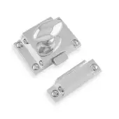 AW730PC - Alexander & Wilks Solid Brass Cupboard Latch - Polished Chrome