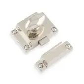 AW730PN - Alexander & Wilks Solid Brass Cupboard Latch - Polished Nickel