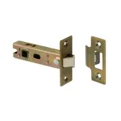 JL121AB Frelan Hardware Jedo Kontrax Tubular Mortice Latch 76mm Antique Brass