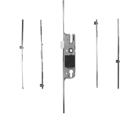 Click Here To Enlarge This Photo Of L32159 - GU Latch & Deadbolt Single Spindle Multipoint Lock - 4 Roller - 55/92 - 16mm Faceplate (6-32158-05-0-1)