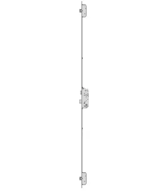 Click Here To Enlarge This Photo Of L24331 - GU Secury A2 1770 Auto-Locking Latch & Deadbolt Single Spindle Multipoint Lock - 2 Deadlocks - 45/92 - 20mm Radius Faceplate (6-36037-44-0-1)