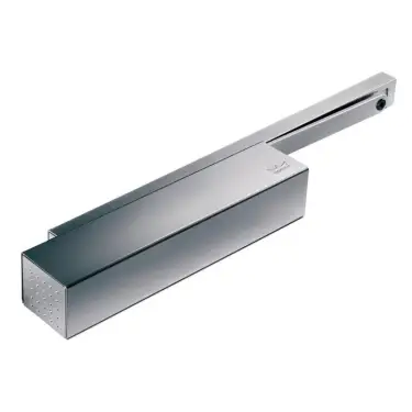 Click Here To Enlarge This Photo Of DORMA TS92G EN.1-4 Satin Stainless Steel Cam Action Overhead Door Closer (Push Side)