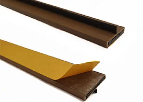 Click Here To Enlarge This Photo Of AF1004SB/BR Astroflame Intumescent Seals (30 mins) Fire & Smoke 10x4x2100mm - Single Blade - Brown