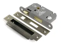 51781 From the Anvil Aged Brass 2.5" Heavy Duty Bathroom Mortice Lock