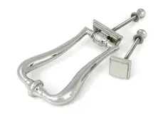 46939 From the Anvil Polished Marine SS (316) Slimline Art Deco Door Knocker