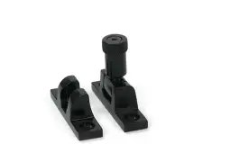 46596 From the Anvil Black Brompton Brighton Fastener - Narrow (Square)