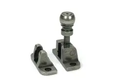 46616 From the Anvil Pewter Mushroom Brighton Fastener (Radiused)