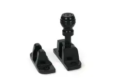 46601 From the Anvil Black Prestbury Brighton Fastener (Radiused)