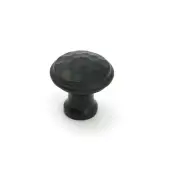 51292 From the Anvil Aged Bronze Hammered Cabinet Knob - Small - 20mm