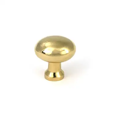 Click Here To Enlarge This Photo Of 51223 From the Anvil Polished Brass Moore Cabinet Knob - 25mm