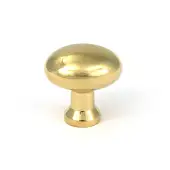 51224 From the Anvil Polished Brass Moore Cabinet Knob - 32mm