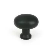 51251 From the Anvil Matt Black Moore Cabinet Knob - 32mm