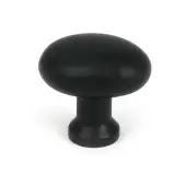51252 From the Anvil Matt Black Moore Cabinet Knob - 38mm