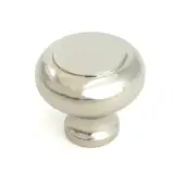 52090 From the Anvil Polished Nickel Regency Cabinet Knob - Large - 40mm