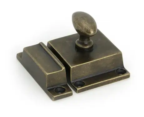 Click Here To Enlarge This Photo Of 51210 From the Anvil Burnished Brass Cabinet Latch