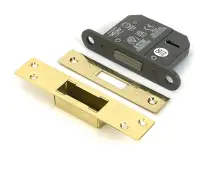 51405 From the Anvil Polished Brass 2.5" 5 Lever British Standard Deadlock