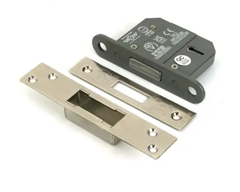 Click Here To Enlarge This Photo Of 51408 From the Anvil Polished Nickel 2.5" 5 Lever British Standard Deadlock