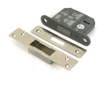 51408 From the Anvil Polished Nickel 2.5" 5 Lever British Standard Deadlock
